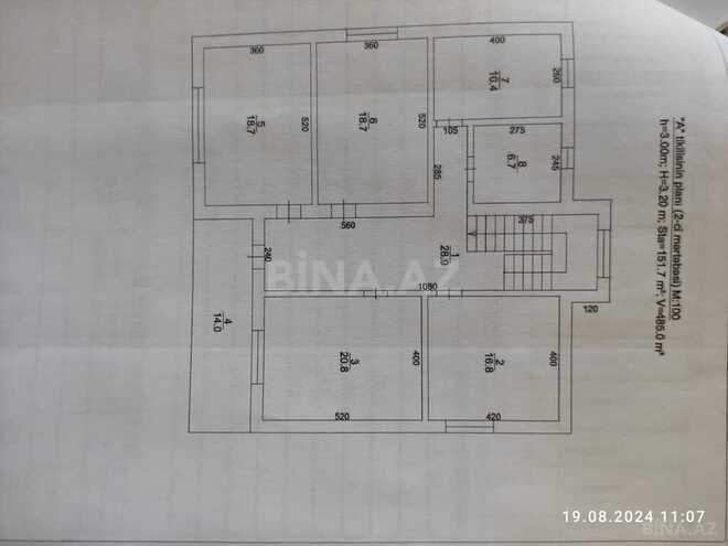 7 otaqlı həyət evi/bağ evi - Pirşağı q. - 320 m² (13)