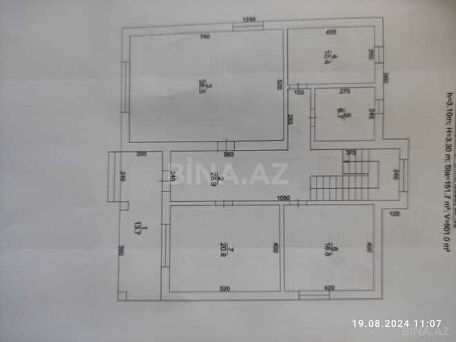 7 otaqlı həyət evi/bağ evi - Pirşağı q. - 320 m² (12)