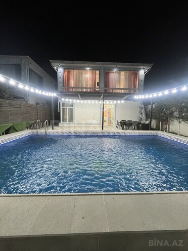İcarəyə verilir 3 otaqlı həyət evi/bağ evi 200 m², Mərdəkan q., photo 1 from 14