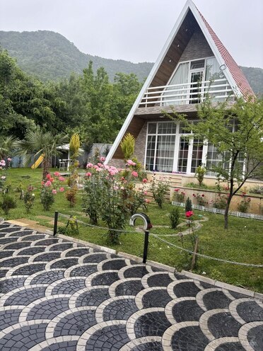 4 otaqlı həyət evi/bağ evi - Qəbələ - 100 m² (7)