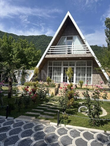 4 otaqlı həyət evi/bağ evi - Qəbələ - 100 m² (12)