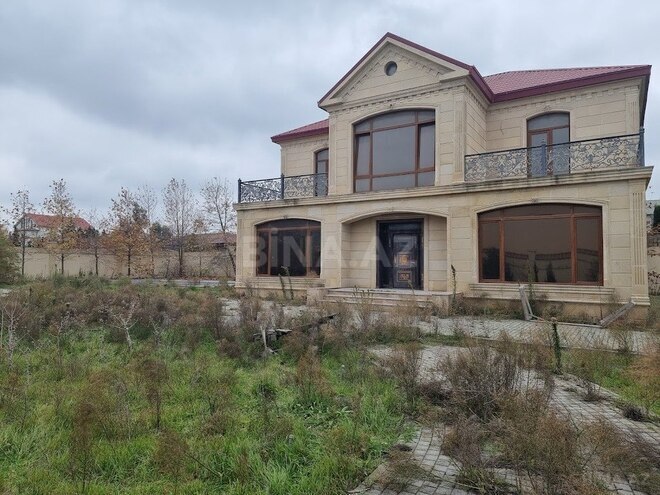 6 otaqlı həyət evi/bağ evi - Bilgəh q. - 600 m² (1)