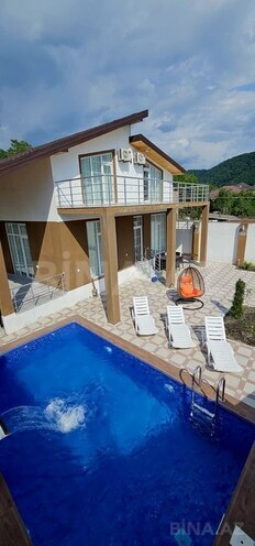 4 otaqlı həyət evi/bağ evi - Qəbələ - 120 m² (9)