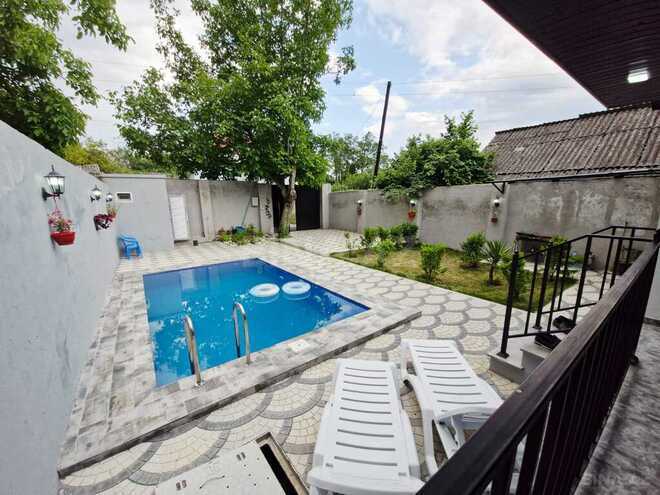 3 otaqlı həyət evi/bağ evi - Qəbələ - 100 m² (2)
