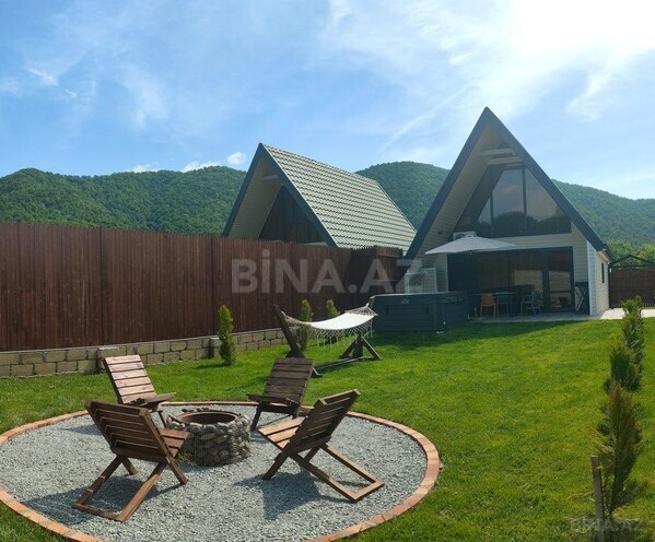 3 otaqlı həyət evi/bağ evi - Qəbələ - 50 m² (1)