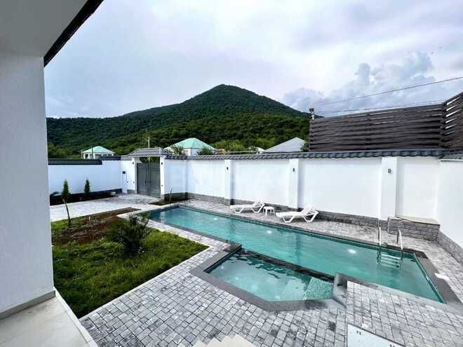5 otaqlı həyət evi/bağ evi - Qəbələ - 180 m² (4)