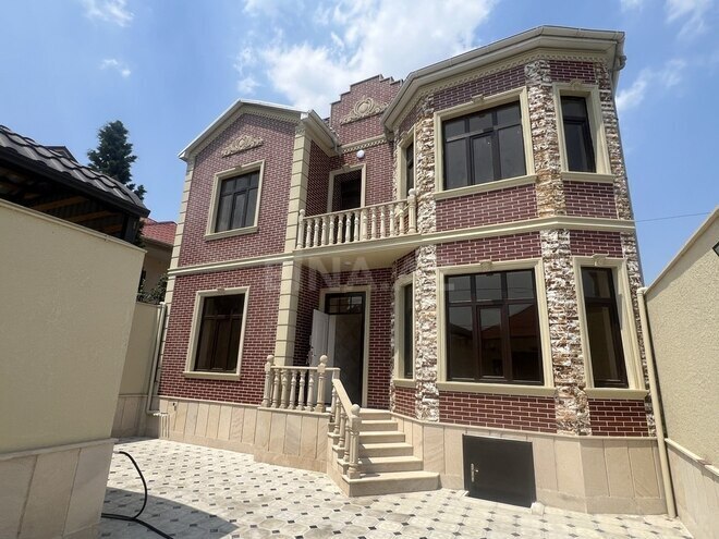 6 otaqlı həyət evi/bağ evi - Biləcəri q. - 210 m² (1)