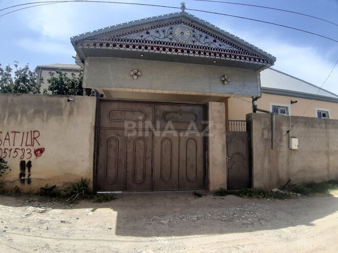 4 otaqlı həyət evi/bağ evi - Hökməli q. - 150 m² (1)