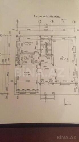 6 otaqlı həyət evi/bağ evi - Mərdəkan q. - 400 m² (30)