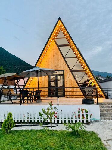 3 otaqlı həyət evi/bağ evi - Qəbələ - 120 m² (1)