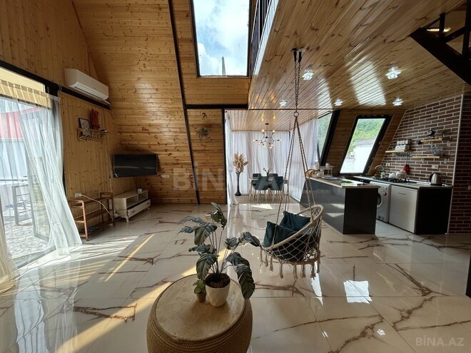 3 otaqlı həyət evi/bağ evi - Qəbələ - 120 m² (9)