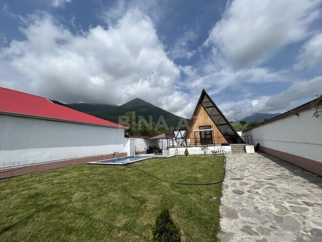 3 otaqlı həyət evi/bağ evi - Qəbələ - 120 m² (3)
