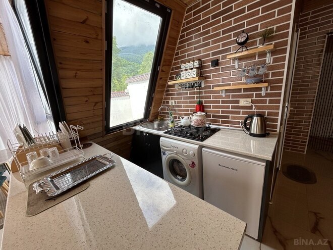 3 otaqlı həyət evi/bağ evi - Qəbələ - 120 m² (7)