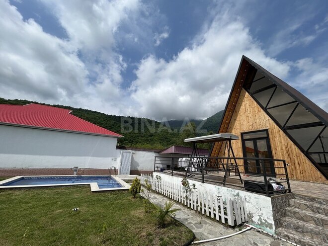 3 otaqlı həyət evi/bağ evi - Qəbələ - 120 m² (4)