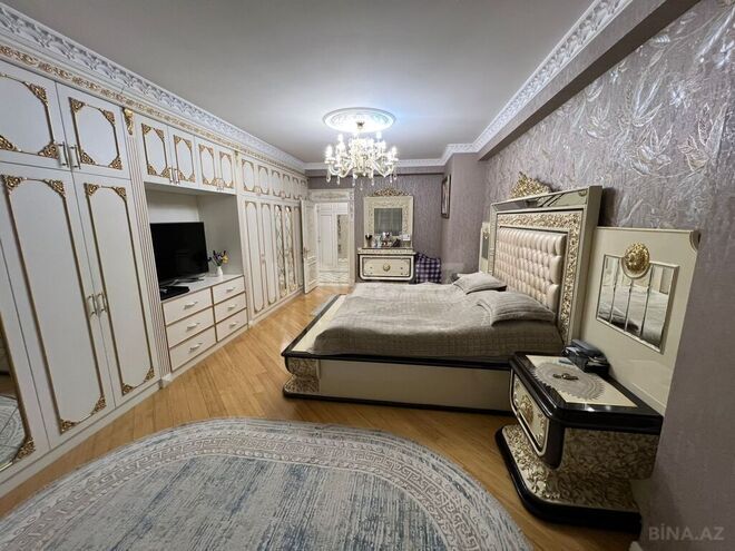 4 otaqlı yeni tikili - Şah İsmayıl Xətai m. - 215 m² (8)