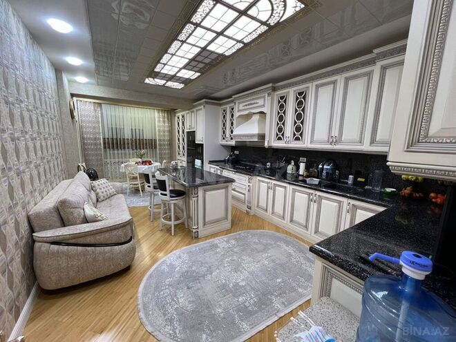 4 otaqlı yeni tikili - Şah İsmayıl Xətai m. - 215 m² (3)