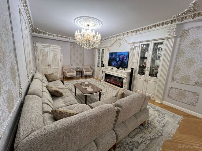 4 otaqlı yeni tikili - Şah İsmayıl Xətai m. - 215 m² (2)