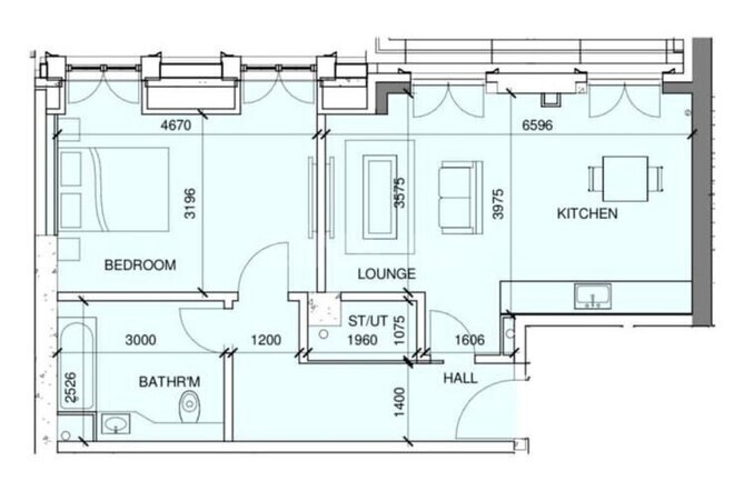 2 otaqlı yeni tikili - Ağ şəhər q. - 74.7 m² (2)