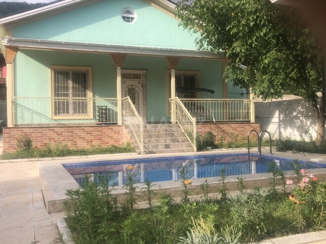 4 otaqlı həyət evi/bağ evi - Qəbələ - 120 m² (1)