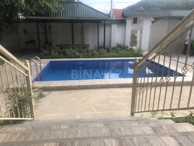 4 otaqlı həyət evi/bağ evi - Qəbələ - 120 m² (14)