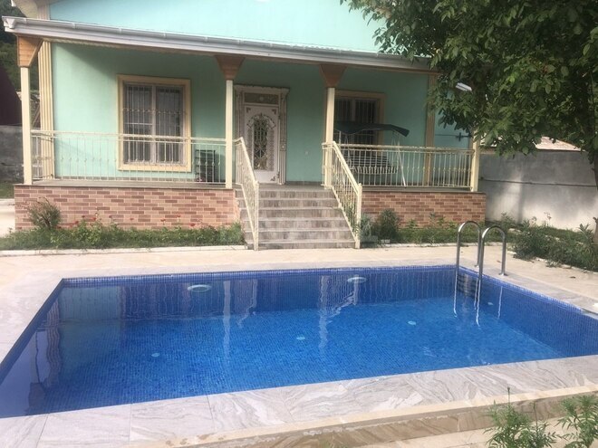 4 otaqlı həyət evi/bağ evi - Qəbələ - 120 m² (16)