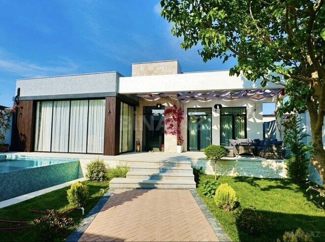 İcarəyə verilir 4 otaqlı həyət evi/bağ evi 200 m², Mərdəkan q., photo 1 from 12
