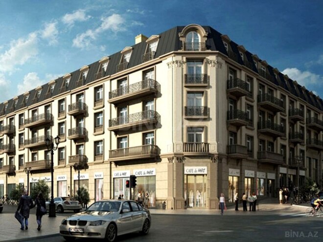 4 otaqlı yeni tikili - Şah İsmayıl Xətai m. - 174 m² (6)