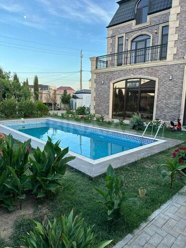 6 otaqlı həyət evi/bağ evi - Görədil q. - 300 m² (6)