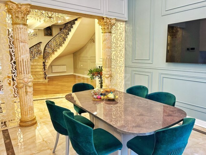 4 otaqlı həyət evi/bağ evi - Türkan q. - 504 m² (8)