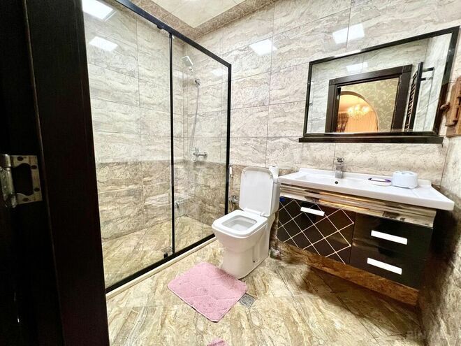 3 otaqlı yeni tikili - İnşaatçılar m. - 125 m² (13)