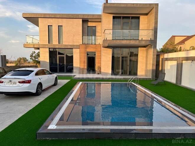 5 otaqlı həyət evi/bağ evi - Novxanı q. - 450 m² (2)