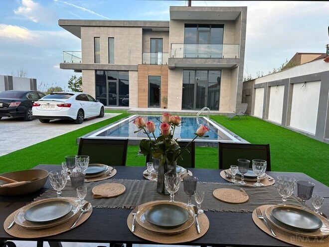 5 otaqlı həyət evi/bağ evi - Novxanı q. - 450 m² (3)