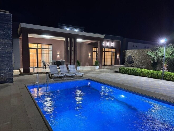 5 otaqlı həyət evi/bağ evi - Mərdəkan q. - 240 m² (3)