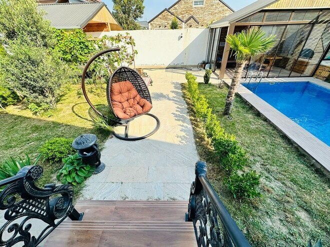 4 otaqlı həyət evi/bağ evi - Mərdəkan q. - 240 m² (8)