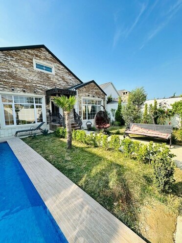 4 otaqlı həyət evi/bağ evi - Mərdəkan q. - 240 m² (4)