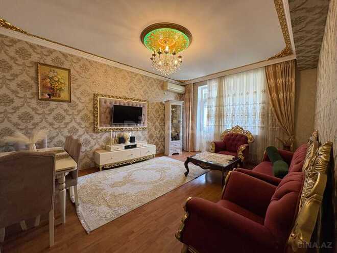 3 otaqlı yeni tikili - Qara Qarayev m. - 105 m² (1)