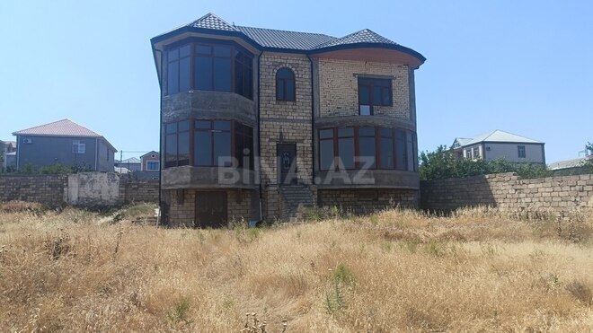 6 otaqlı həyət evi/bağ evi - Hökməli q. - 376 m² (1)