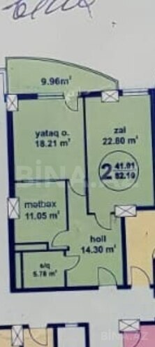 2-комн. новостройка - пос. Бакиханова - 82 м² (16)