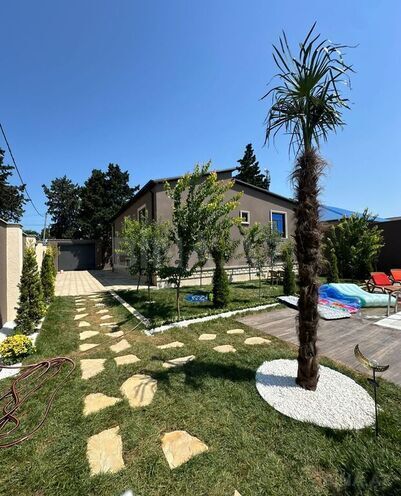 5 otaqlı həyət evi/bağ evi - Mərdəkan q. - 90 m² (5)
