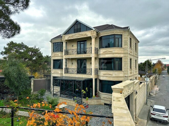 10 otaqlı həyət evi/bağ evi - Neftçilər m. - 850 m² (1)