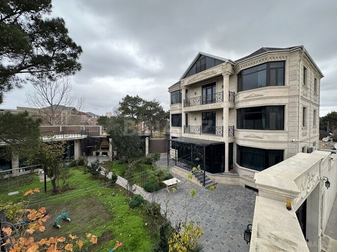 10 otaqlı həyət evi/bağ evi - Neftçilər m. - 850 m² (4)