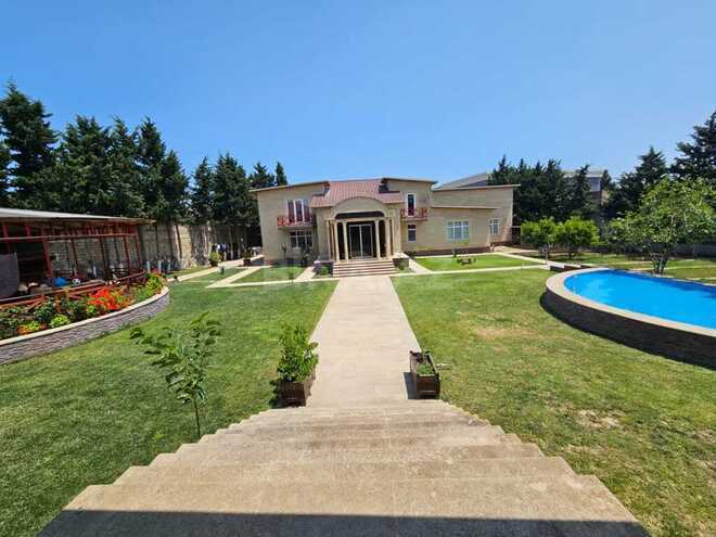 7 otaqlı həyət evi/bağ evi - Şağan q. - 300 m² (2)