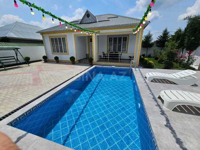 3 otaqlı həyət evi/bağ evi - Qəbələ - 120 m² (3)