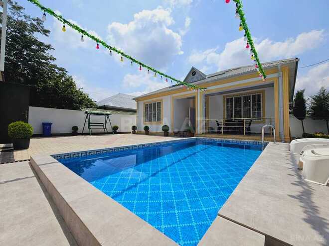 3 otaqlı həyət evi/bağ evi - Qəbələ - 120 m² (1)