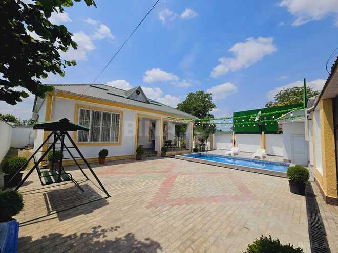 3 otaqlı həyət evi/bağ evi - Qəbələ - 120 m² (6)
