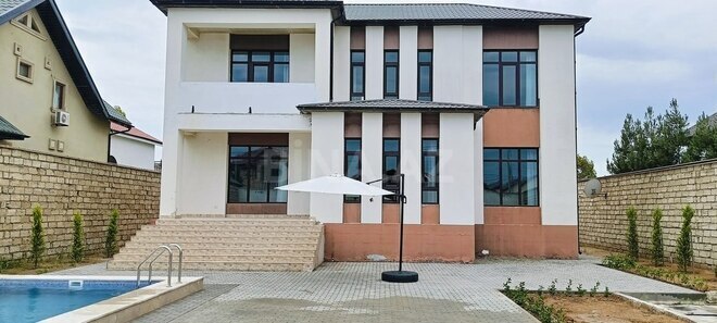 3 otaqlı həyət evi/bağ evi - Şimal DRES q. - 139 m² (1)