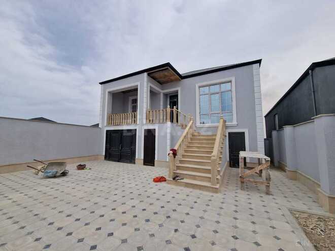 4 otaqlı həyət evi/bağ evi - Savalan q. - 142 m² (1)