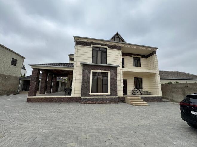6 otaqlı həyət evi/bağ evi - Mərdəkan q. - 290 m² (1)