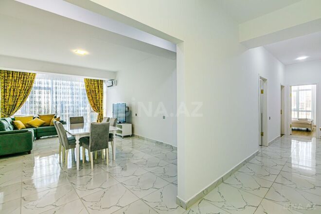 3 otaqlı yeni tikili - Şah İsmayıl Xətai m. - 160 m² (2)