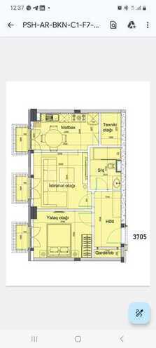 2 otaqlı yeni tikili - Ağ şəhər q. - 57.4 m² (14)